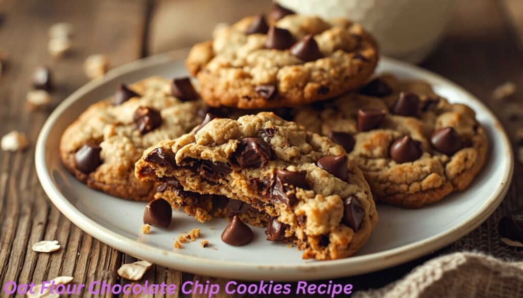 Oat Flour Chocolate Chip Cookies Recipe