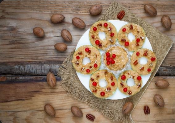 Almond Windmill Cookies