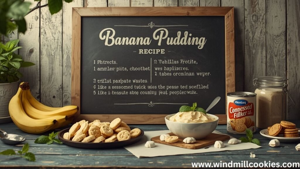 Banana Pudding Recipe with Condensed Milk