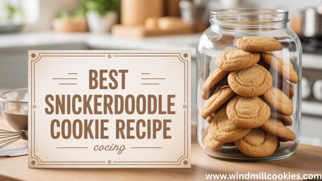 Best Snickerdoodle Cookie Recipe