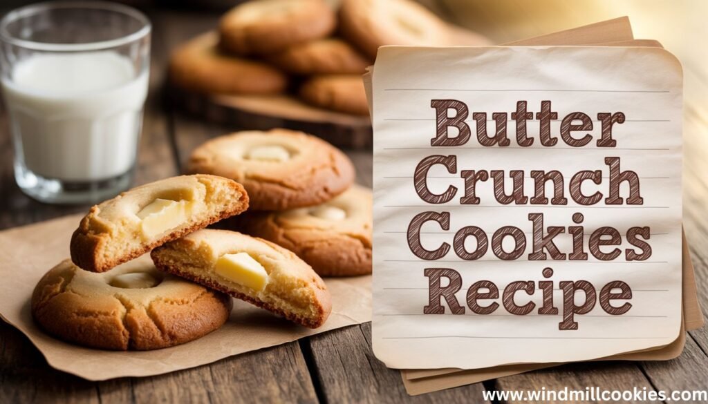 Butter Crunch Cookies Recipe