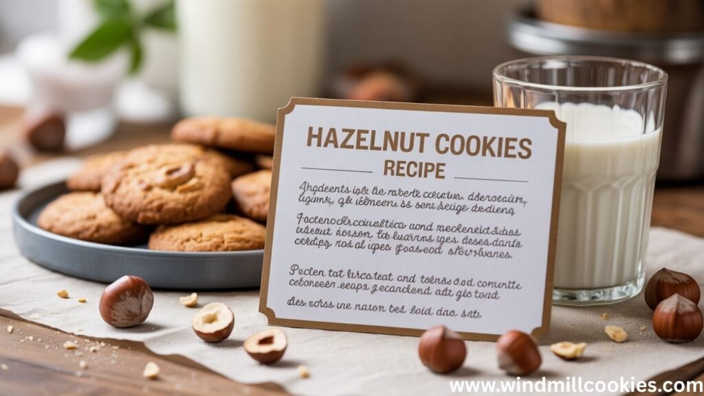 Hazelnut Cookies Recipe