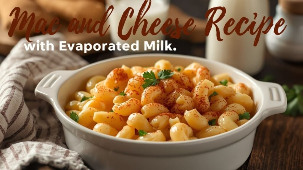 Mac and Cheese Recipe with Evaporated Milk