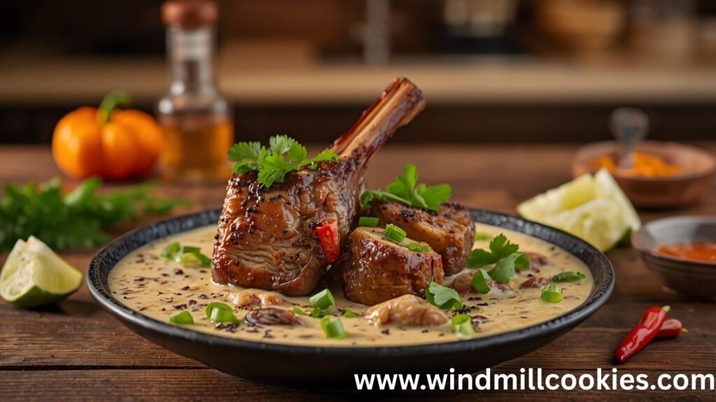 Peppered Oxtail with Coconut Milk Recipe