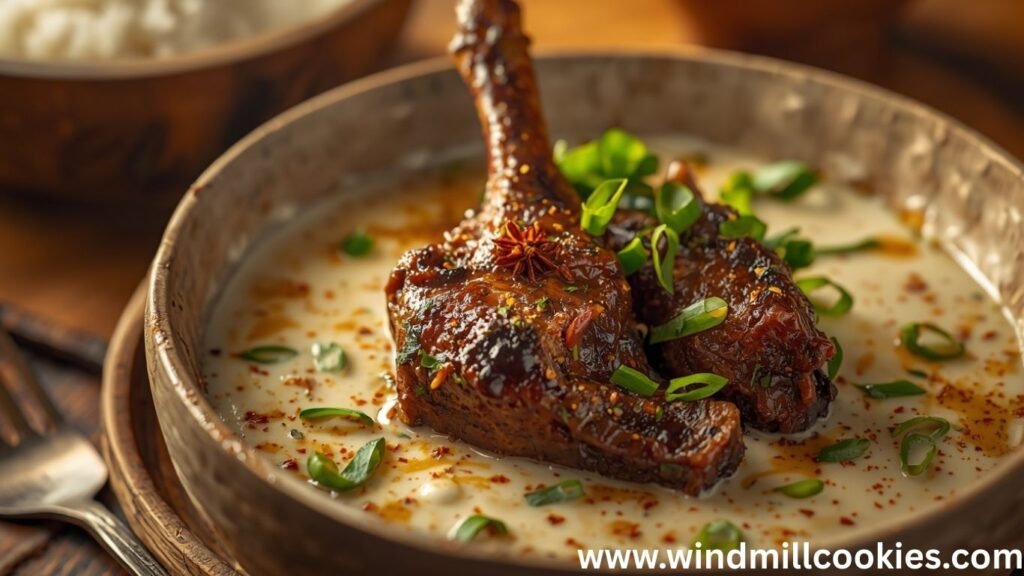 Peppered Oxtail with Coconut Milk Recipe