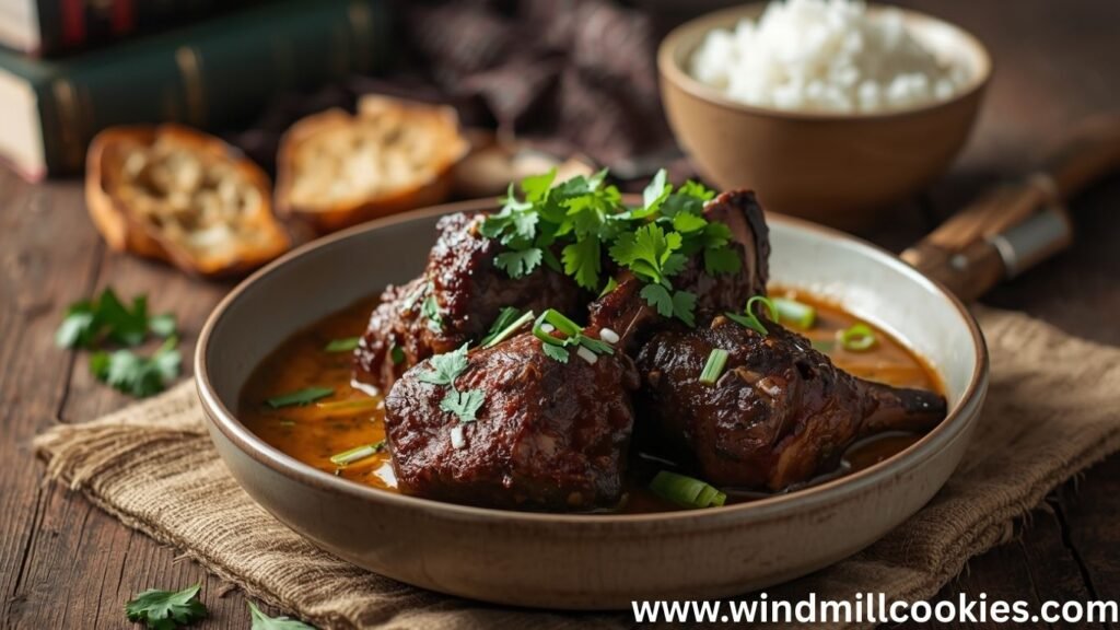 Peppered Oxtail with Coconut Milk Recipe