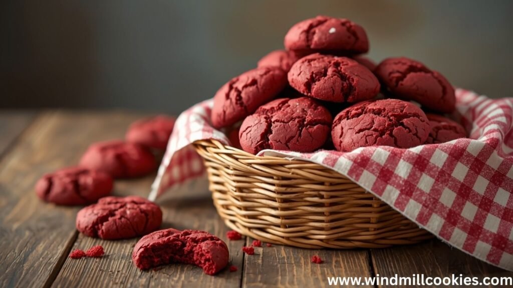 Red Velvet Crinkle Cookies Recipe