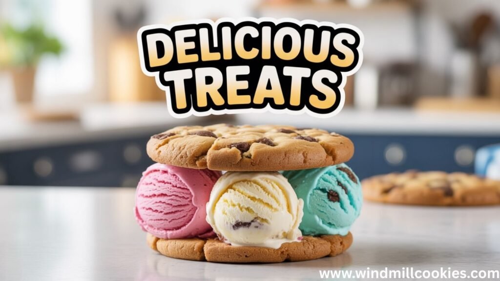 Cookie Ice Cream Sandwich Recipe