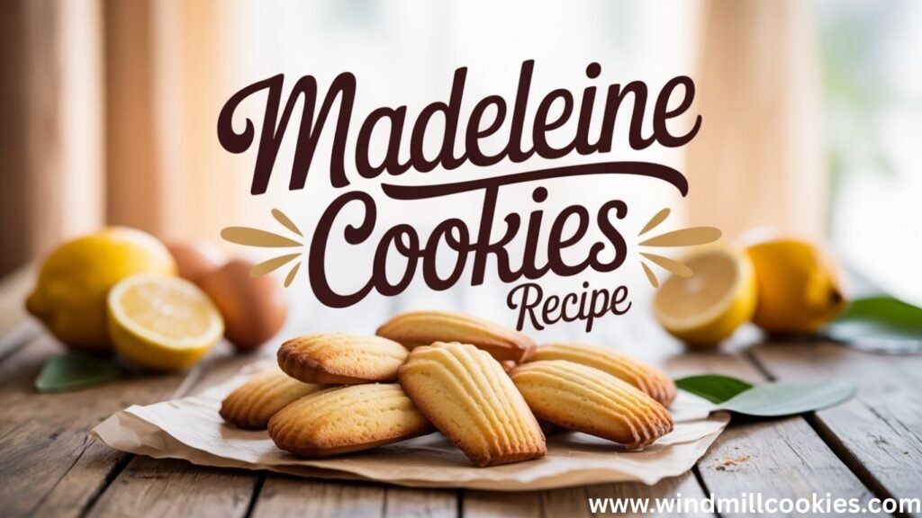 Madeleine Cookies Recipe