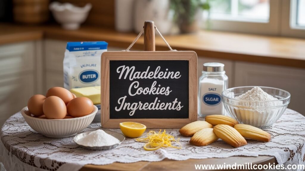 Madeleine Cookies Recipe