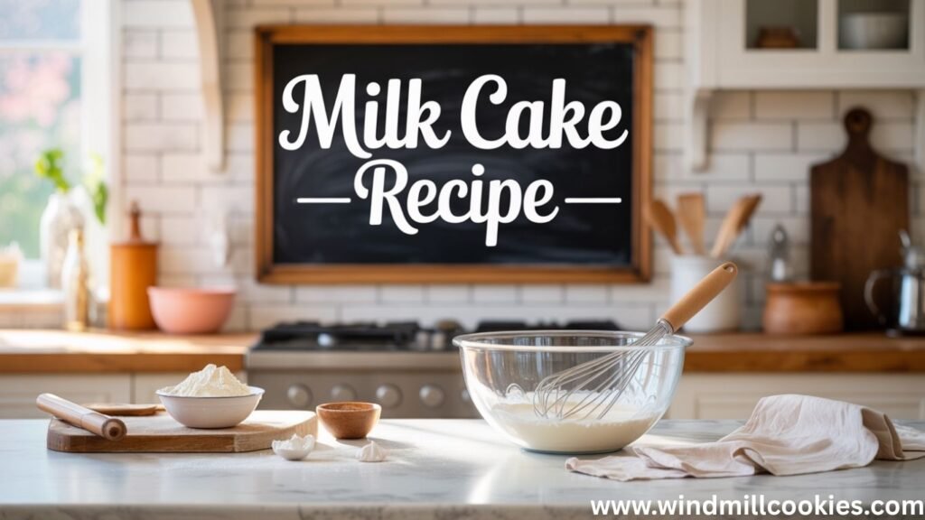 Milk Cake Recipe