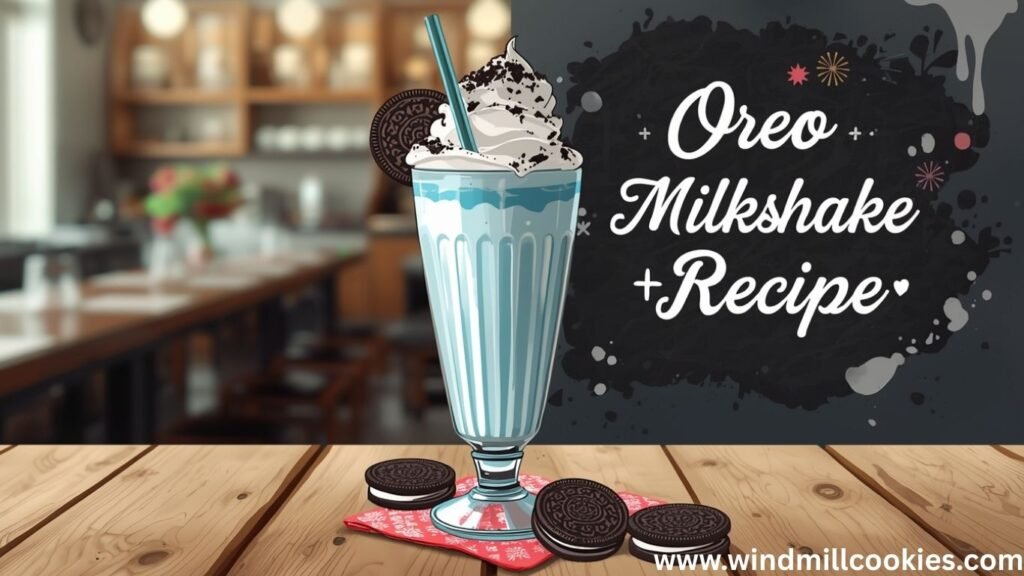 Oreo Milkshake Recipe