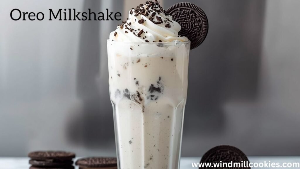 Oreo Milkshake Recipe