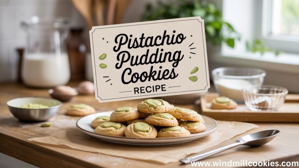 Pistachio Pudding Cookie Recipe