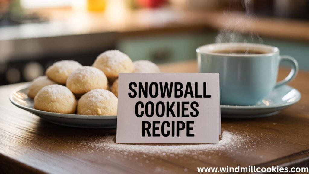 Snowball Cookies Recipe