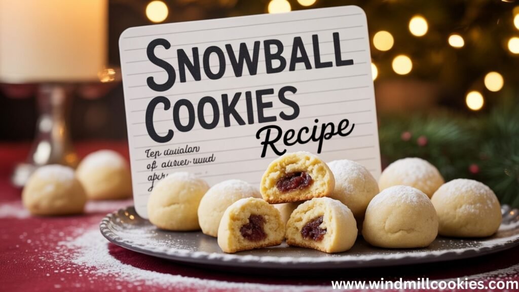 Snowball Cookies Recipe