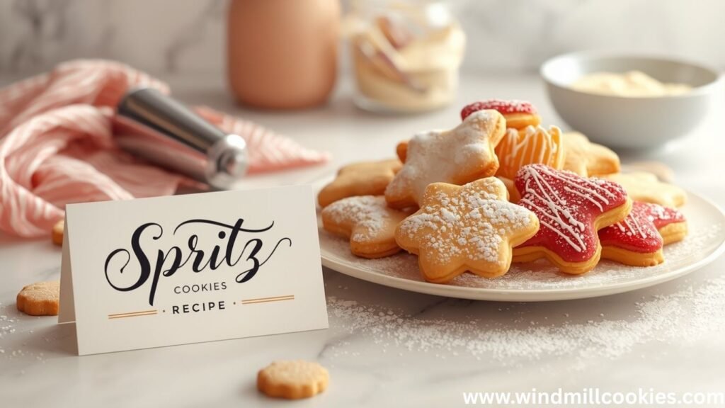 Spritz Cookies Recipe