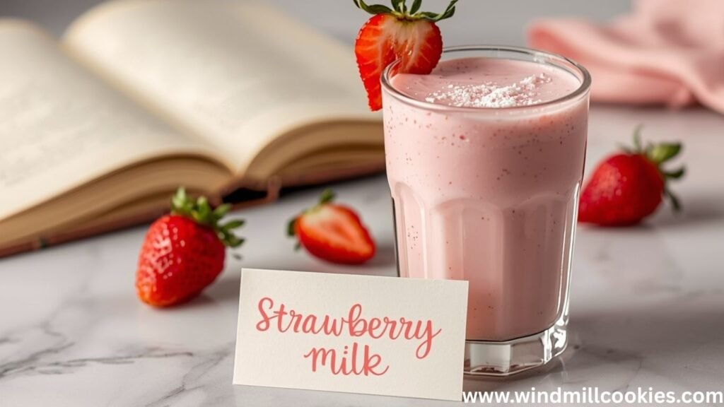 Strawberry Milk Recipe