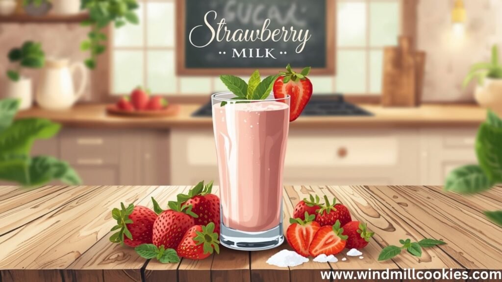 Strawberry Milk Recipe