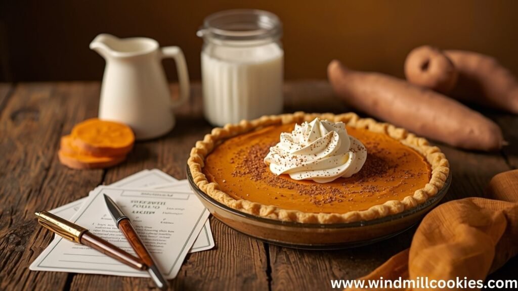 Sweet Potato Pie Recipe with Condensed Milk