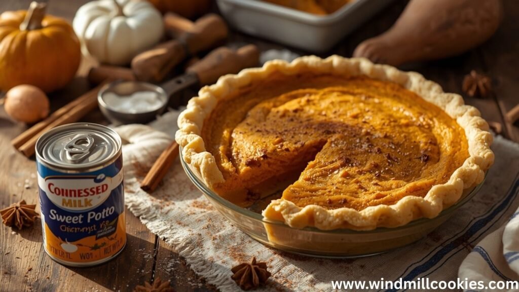 Sweet Potato Pie Recipe with Condensed Milk