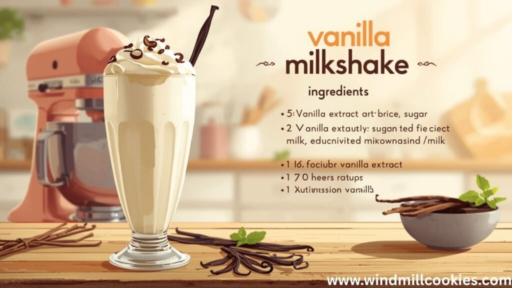The Best Vanilla Milkshake Recipe