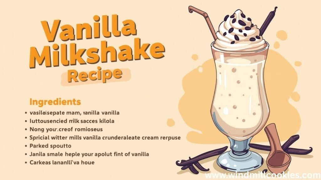 The Best Vanilla Milkshake Recipe