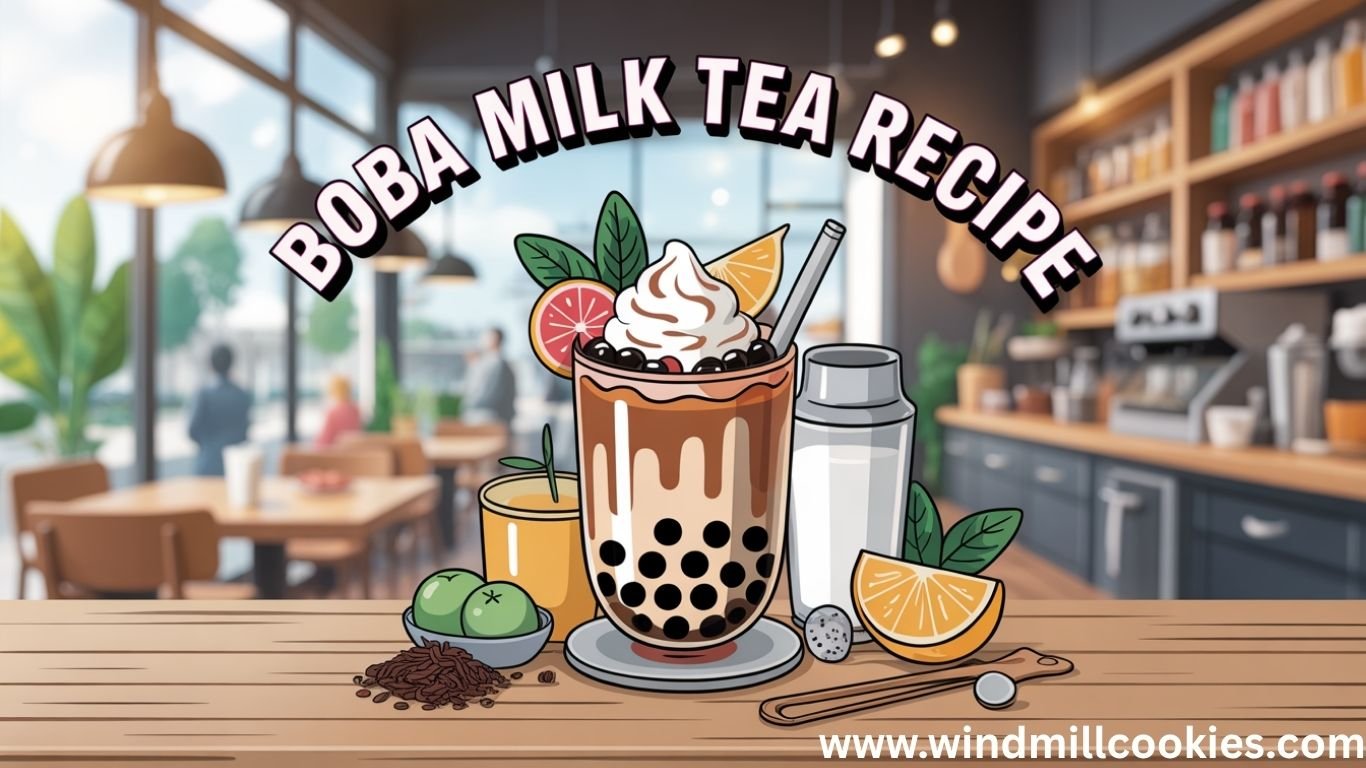 Boba Milk Tea Recipe