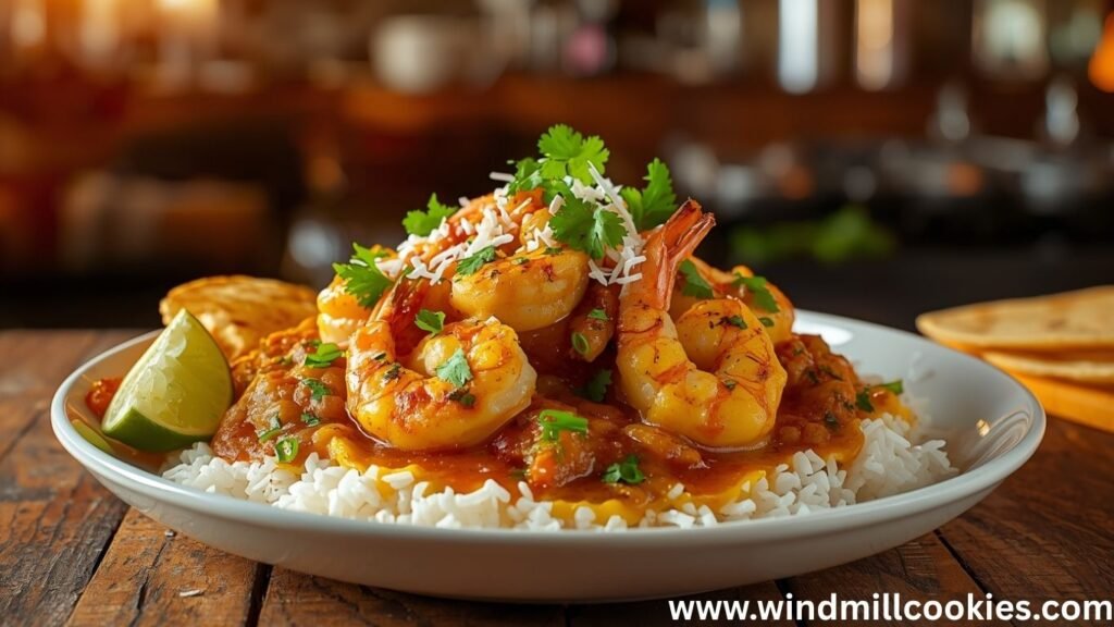 Jamaican Curry Shrimp Recipe with Coconut Milk