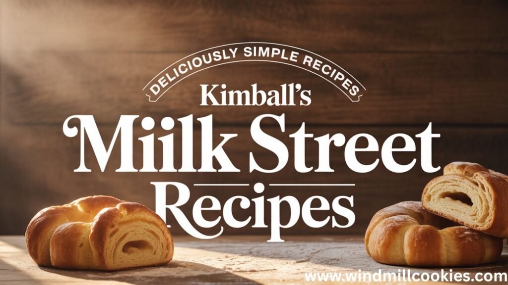 Kimball's Milk Street Recipes