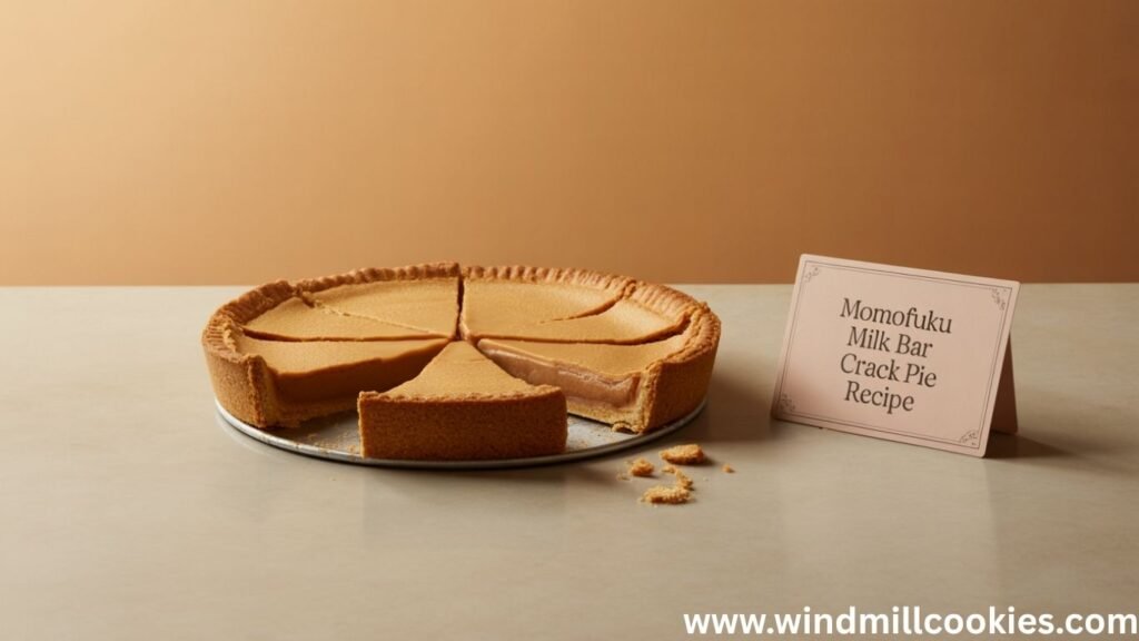 Momofuku Milk Bar Crack Pie Recipe