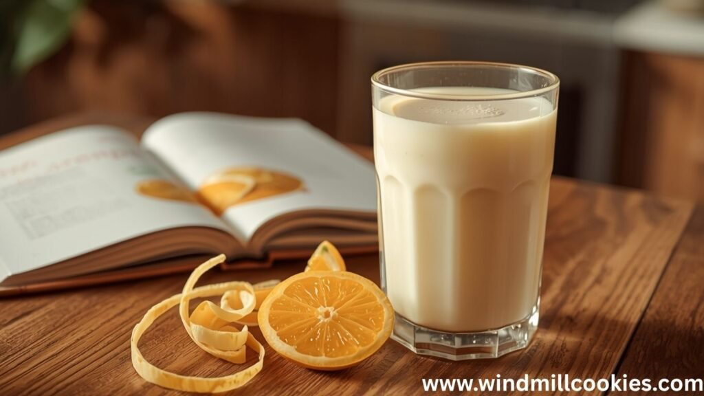 Orange Milk Recipe