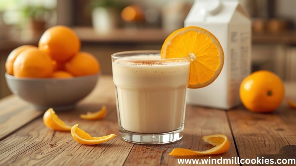 Orange Milk Recipe