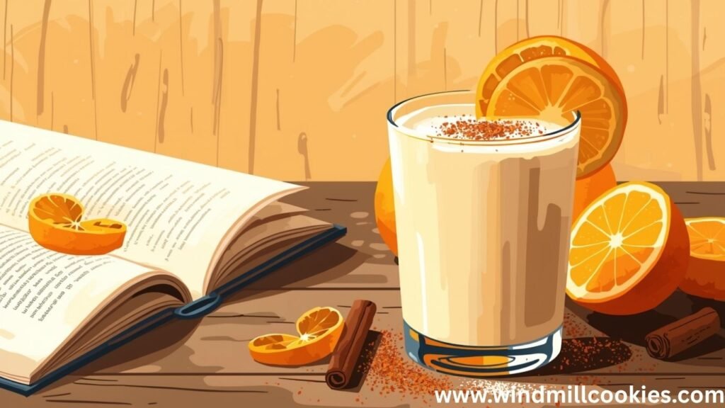 Orange Milk Recipe