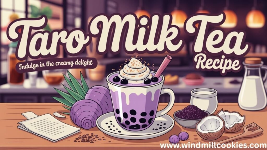 Taro Milk Tea Recipe